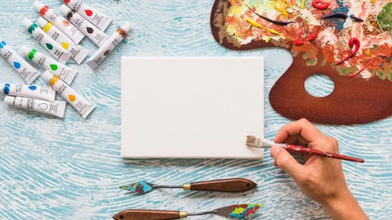 What you need to start with canvas paintings