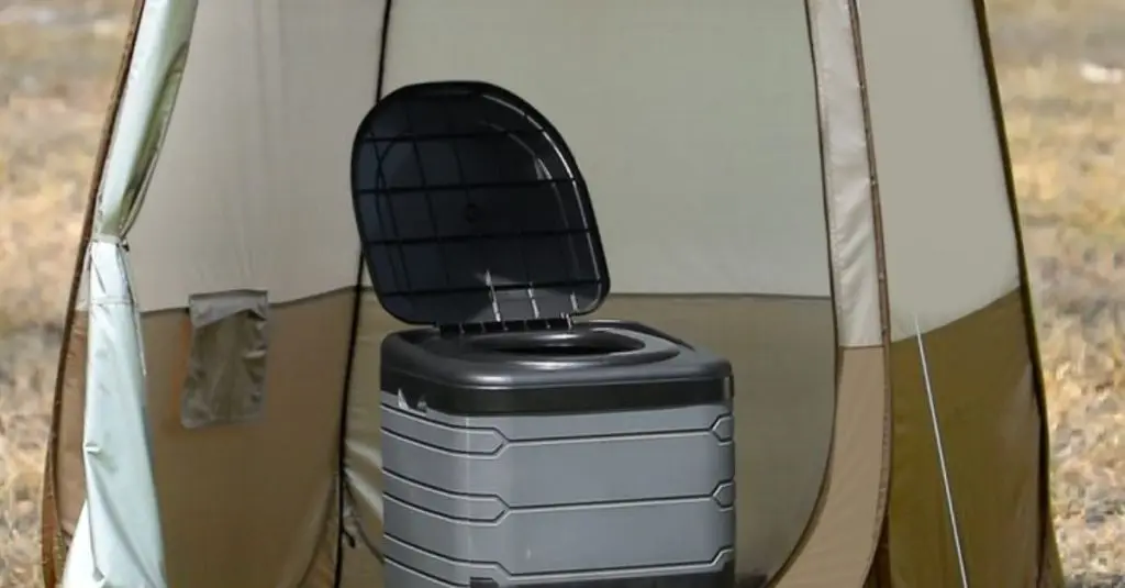 Portable Travel Toilet for Camping and Hiking