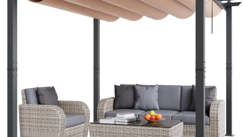 Outdoor Retractable Pergola