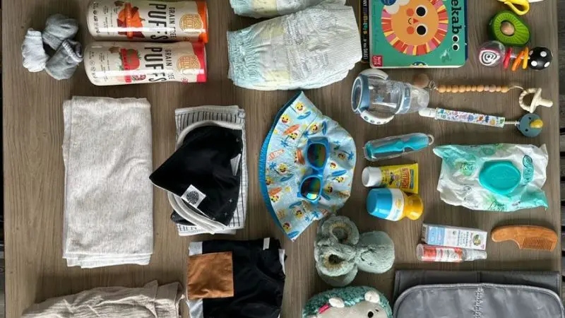 Dressing and Clothes for travelling with a baby