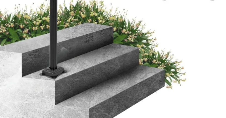 how to install a hand railing