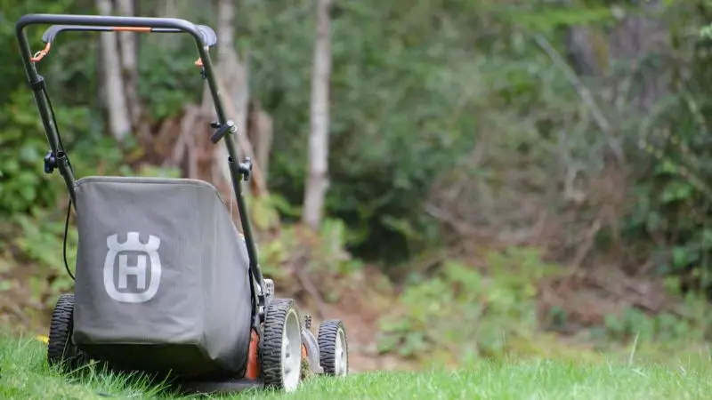 maintenance and storage of lawn sweeper