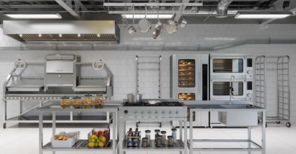 Stainless Steel Kitchen Prep Table