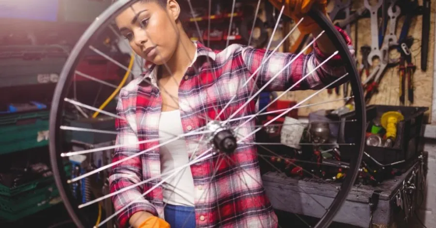 how to change the inner tube on a garden cart