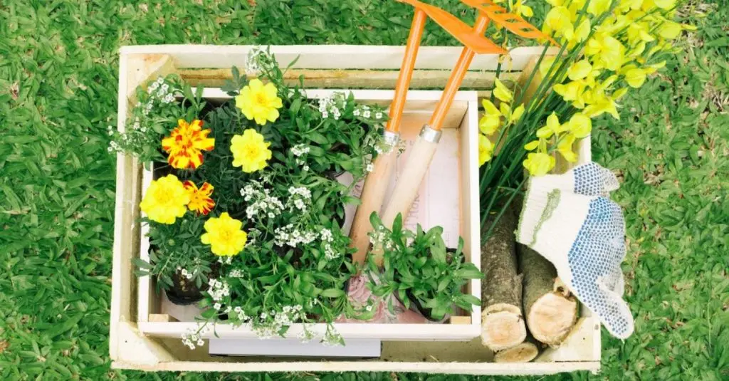 rolling garden cart
