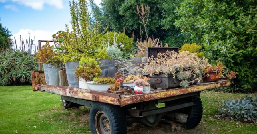 large garden cart