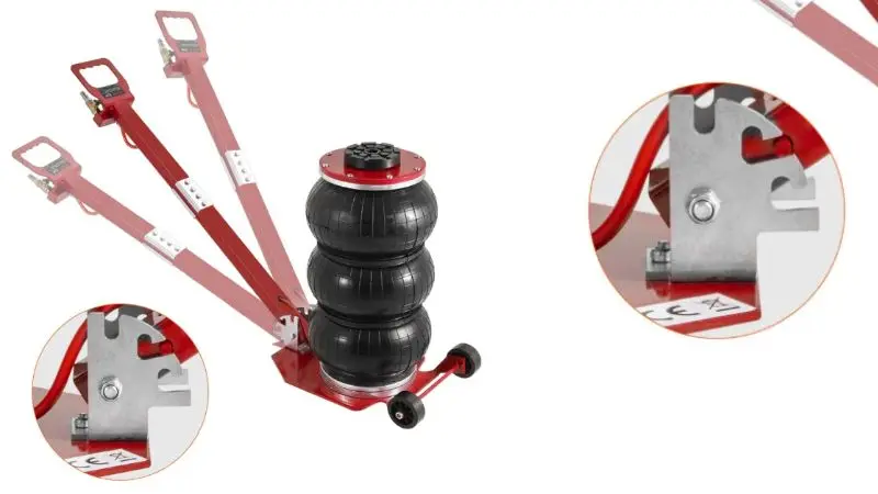 Heavy-duty Triple Bag Air Jack