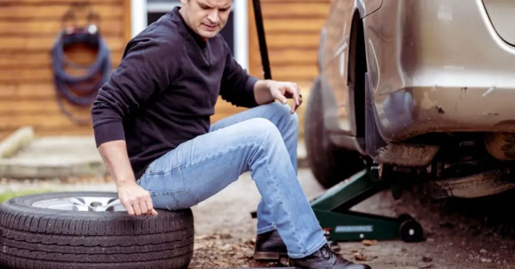 how to install a pneumatic jack in a car