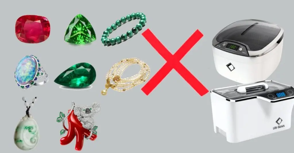 What not to put in an ultrasonic cleaner