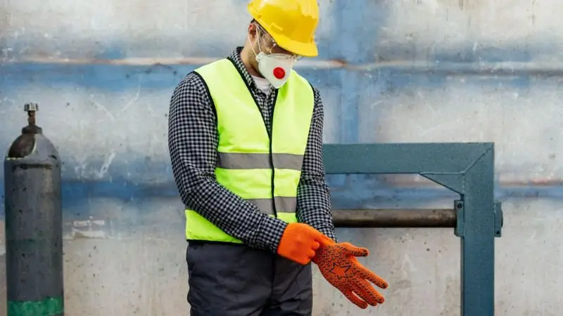 tools and materials for drain field inspection