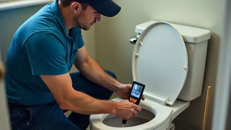  How to use the drain inspection camera