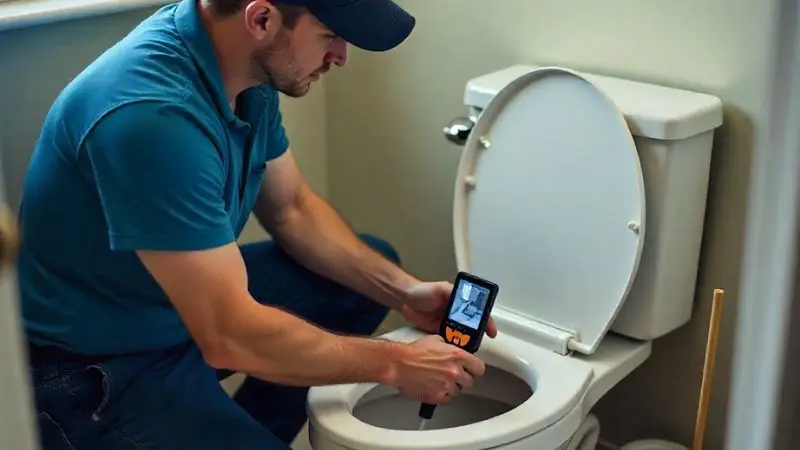 How to use a plumbing inspection camera to detect underground leakage