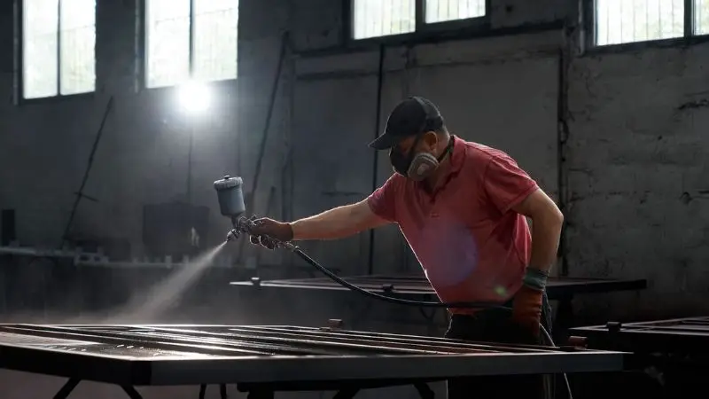 HVLP paint sprayer for furniture