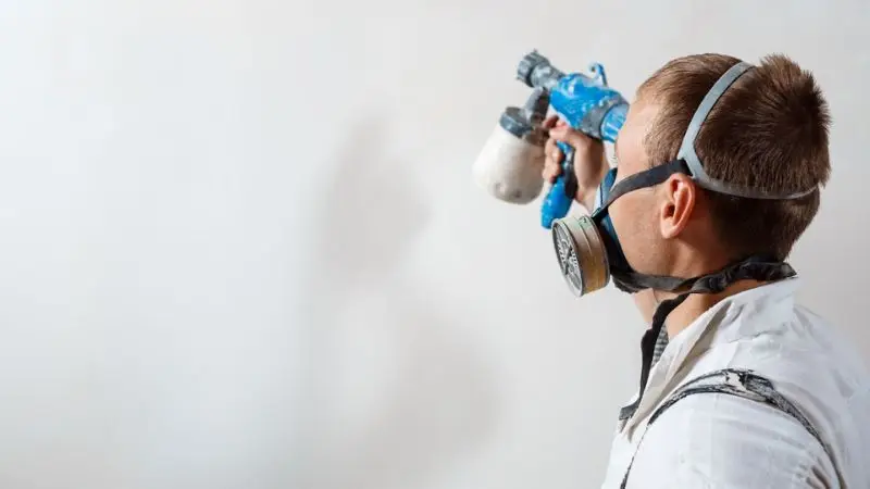 technical errors to avoid when spray painting on the ceiling