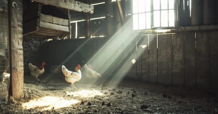 predator-proof chicken coop