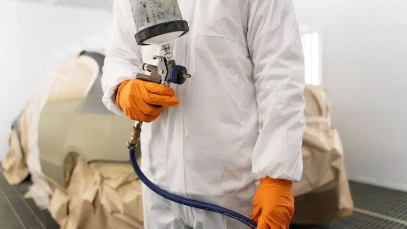 How to paint with a spray gun