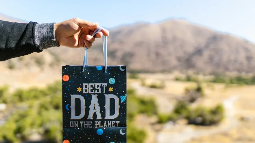Gift bag for dad
