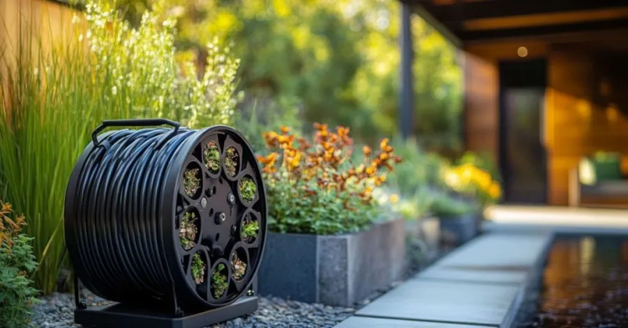 garden hose storage ideas