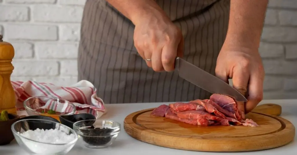 how to get thin cuts without a commercial meat slicer