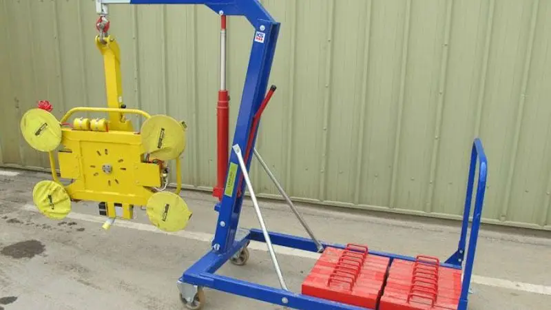 Lifting equipment used in industries