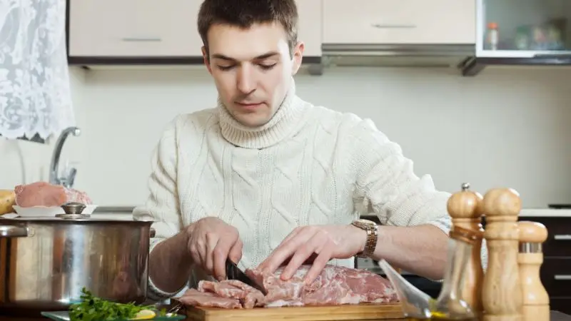 How to slice meat step by step