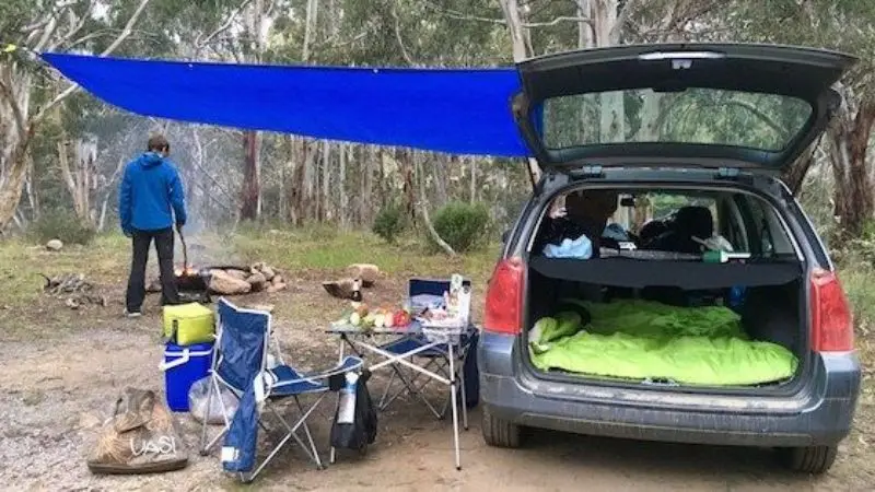 Essentials for winter car camping