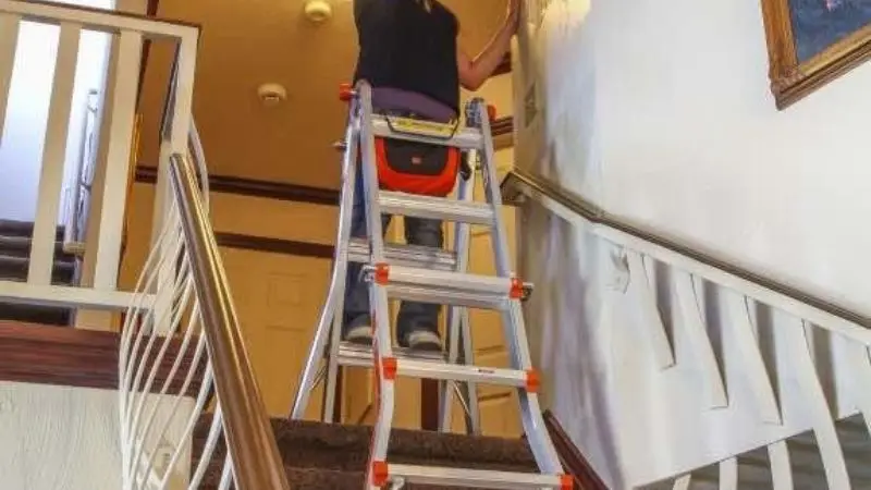safe ladder or stairwell