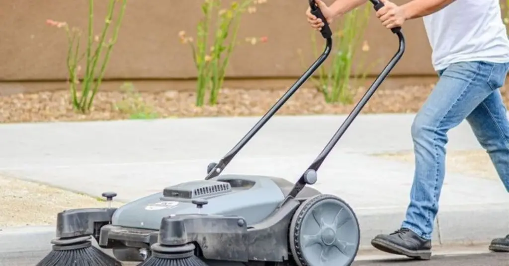 manual floor sweeper