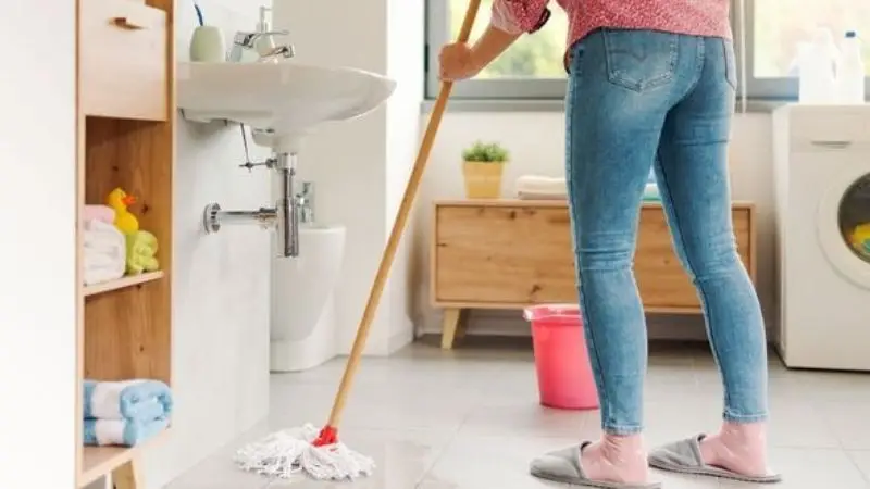 Properly clean the floor