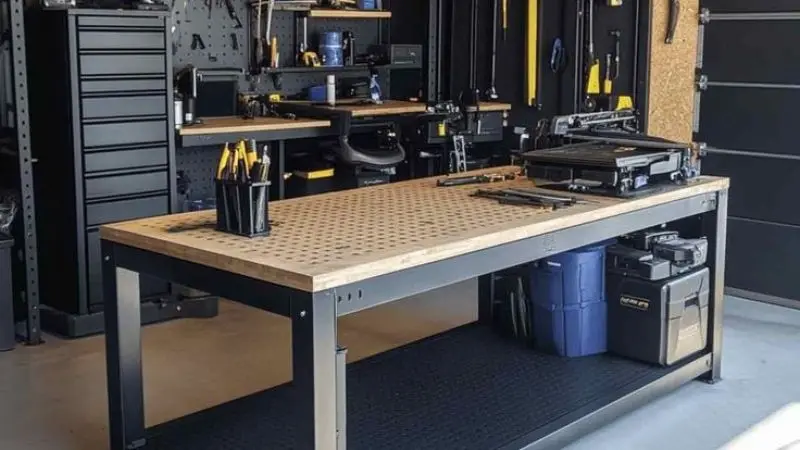 Garage worktable