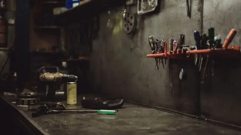 garage workbench ideas for small spaces