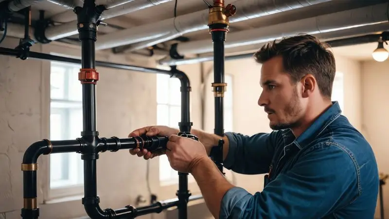 comparing the installation of PEX vs. copper types