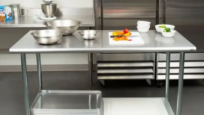 Stainless steel table for your kitchen