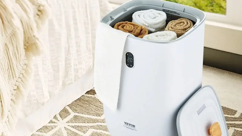 heated towel racks in a modern bathroom