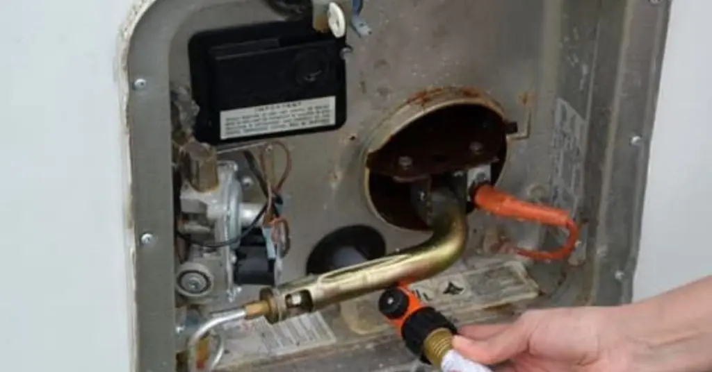 RV water heater maintenance