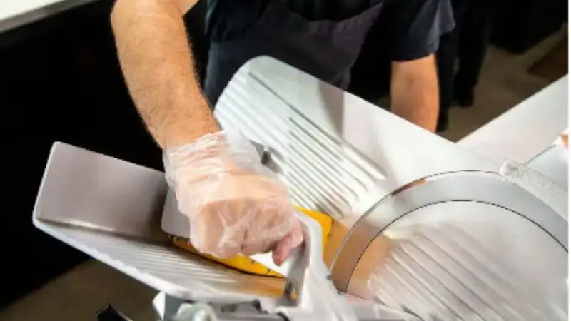How to practice safety and hygiene when cleaning a meat slicer