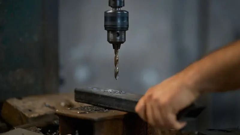 step-by-step guide to drilling holes in metal
