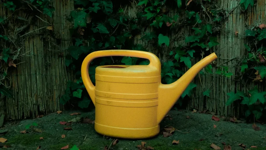watering can in greenhouse kit