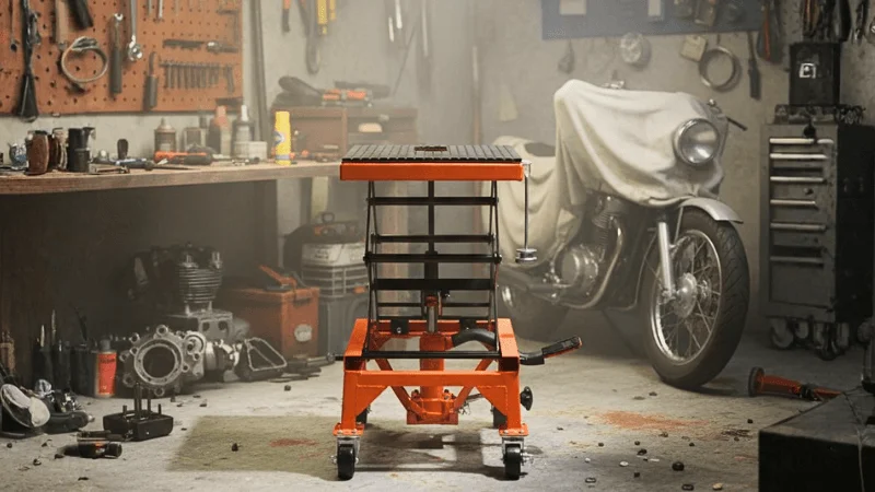 Image showing a Motorcycle lift table