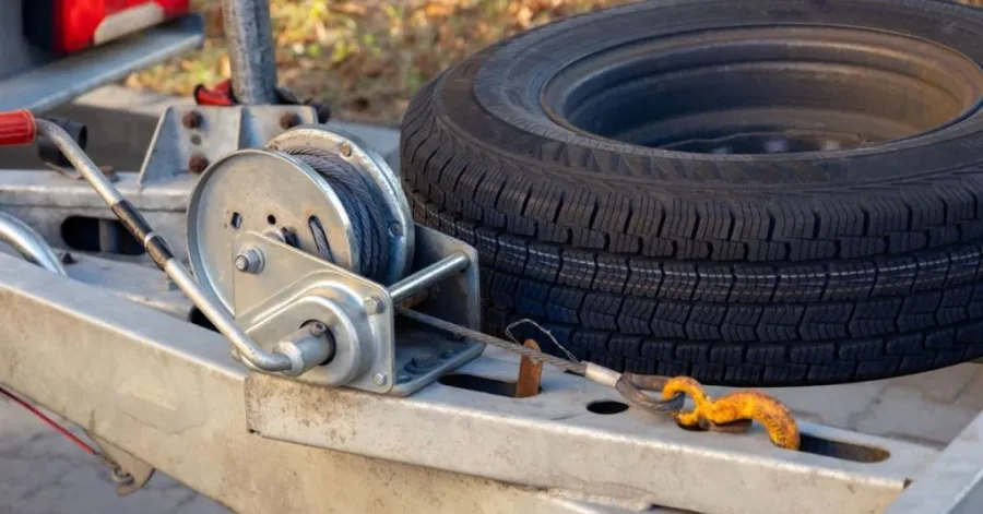 trailer winch mounting ideas