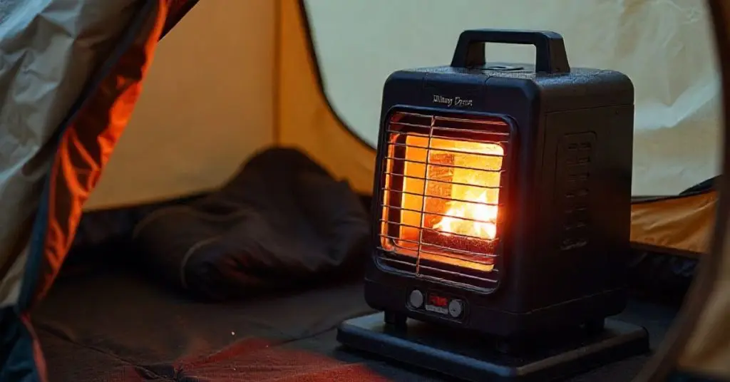 diesel heater for a tent