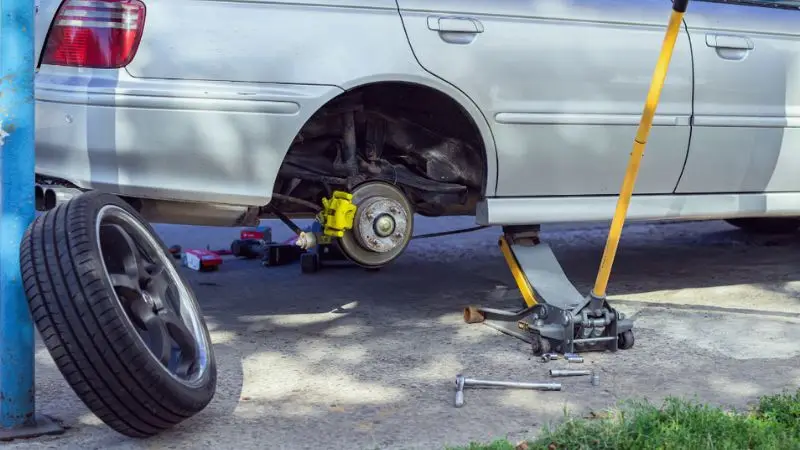 Pneumatic car jack stands vs car ramps