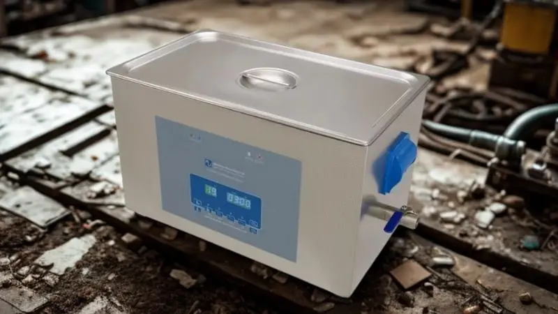 Stainless steel commercial ultrasonic cleaner 