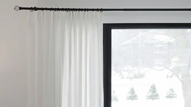  installing curtain temporary racks