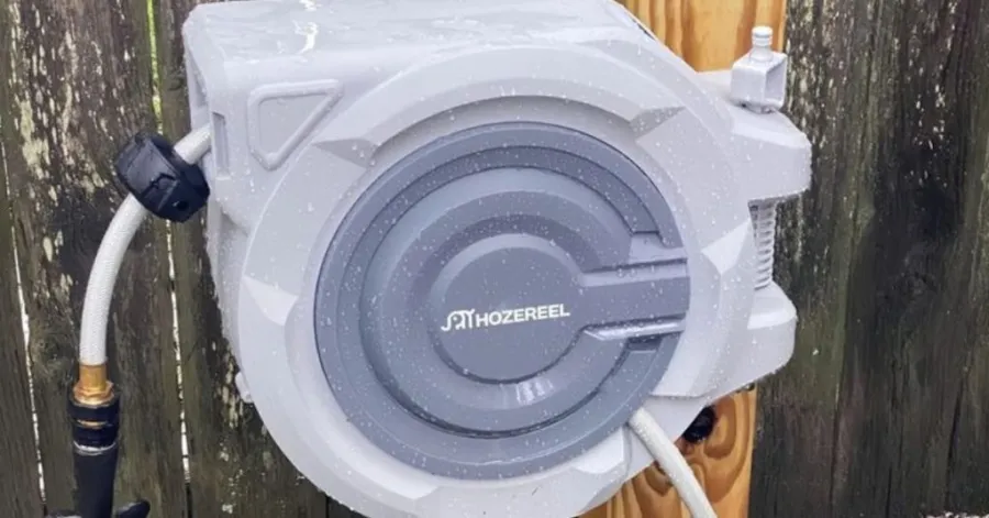 hose reel mounting