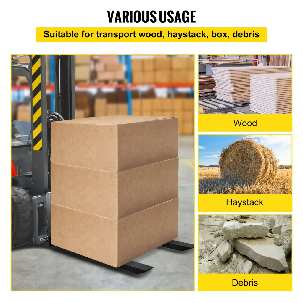 vevor pallet fork uses