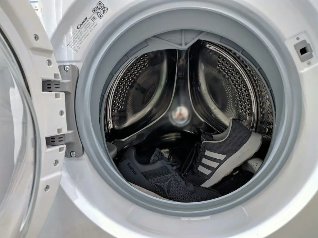 inside of washing machine