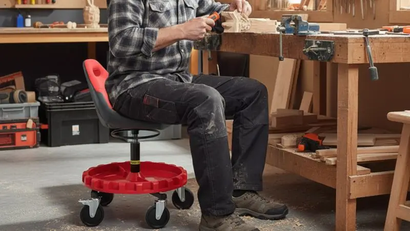 Best Uses for Adjustable Height Shop Stools With Wheels