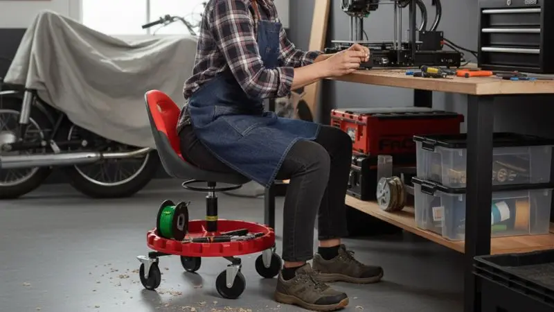 How to choose the right adjustable shop stool 