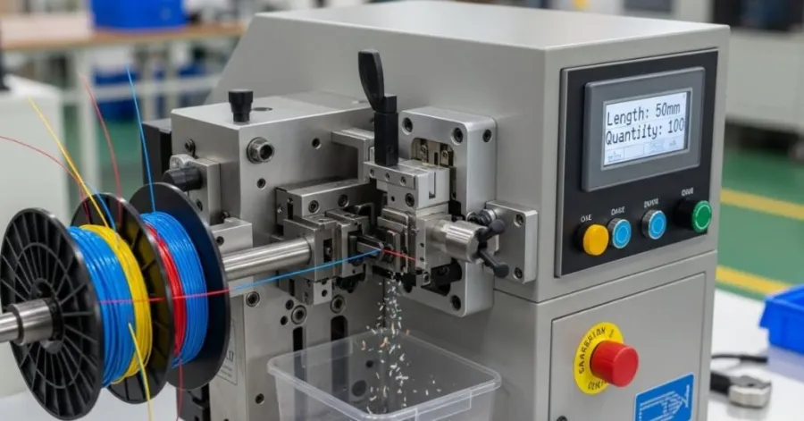 Wire Cutting and Stripping Machine